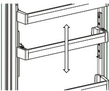 SHARP SJ-BA101IMXI1 - Dorhyllen Adapti-Lift - 2