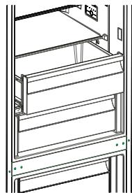 SHARP SJ-BA101IMXI1 - Jäahdytyshyllyn poistaminen - 3