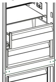SHARP SJ-BA101IMXI1 - Removação da prateleira de refrigeração - 4