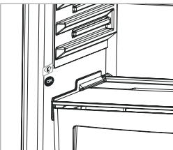 SHARP SJ-BA101IMXI1 - Het vriesvak verwijderen; - 1