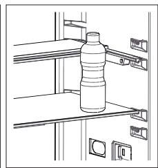 SHARP SJ-BA101IMXI1 - VERSTELBARE PLANK - 2