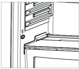 SHARP SJ-BA101IMXI1 - Zone la plus froide - 2