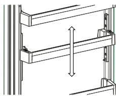 SHARP SJ-BA101IMXI1 - Adapti-Lift dorrhylla - 2
