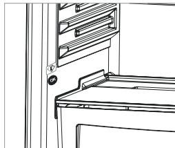 SHARP SJ-BA101IMXI1 - Removação da prateleira de refrigeração - 2