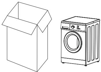 URANIA UZ 612 FL2 - Déballage du lave-linge - 1