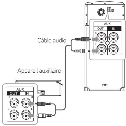 LG OJ98 - Connexion AUX OUT - 1