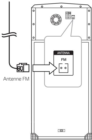 LG OJ98 - Raccordement de l'antenne - 1