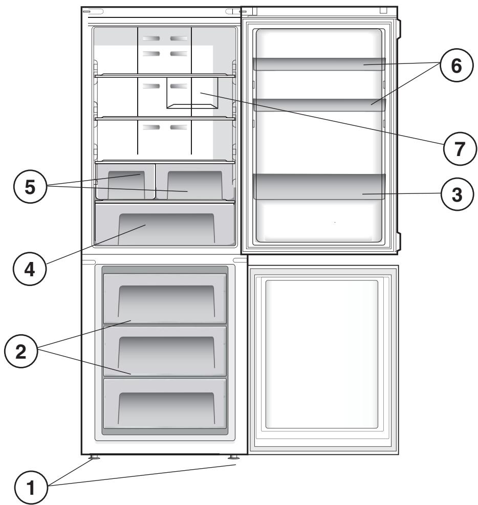 HOTPOINT ENBGH19223FW - Overall view - 1