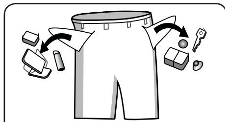 BELLAVITA WF 1407 A+++ WMIC2 - Sortez tous les objets se trouvant dans les poches (Figure 9) - 1