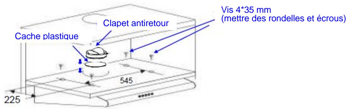 CURTISS THC 200 X - Installation dans un meuble de cuisine : - 1