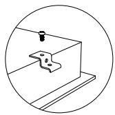 BRANDT BPV 6410 B - Avant d'installer les supports de fixation - 2