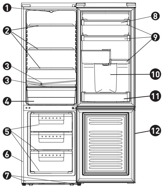 VALBERG CS 307 A+ WD XIAC - Descripción del electrodomístico - 1