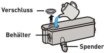 VALBERG CS 307 A+ WD XIAC - Füllen Sie den Wasserbehälter - 1