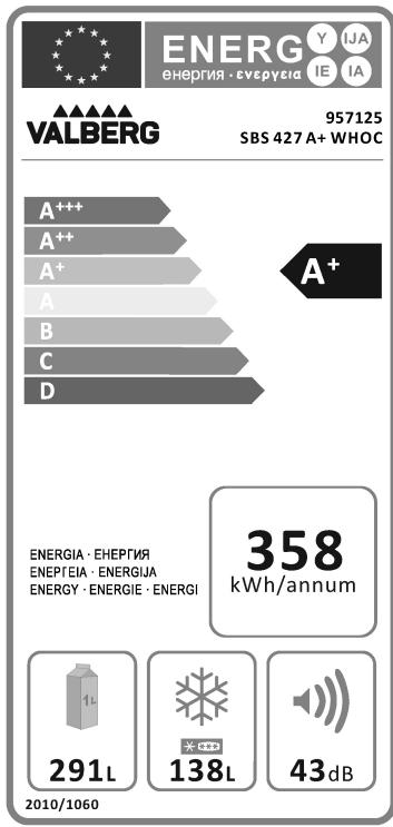 VALBERG SBS 427 A+ XHOC - GARANTIEVOORWAARDEN - 4