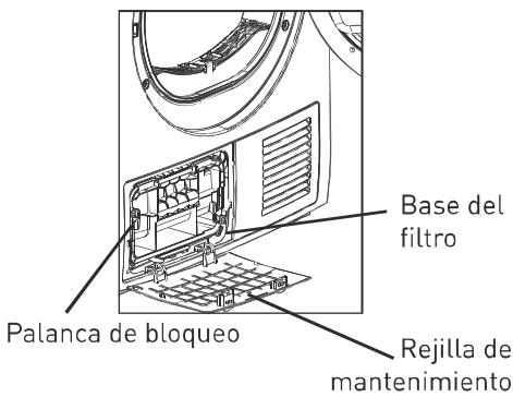 BELLAVITA DC 7 B WMIC - Limpieza de la puerta del过滤器 - 2