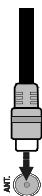 EDENWOOD ED3904HD - Anschluss der Antenne - 1