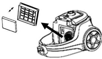 EXCELINE CYCLOPLUS-04 - Sustituir el filtro motor - 1