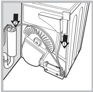 HOTPOINT TCD 871 6HY1 EU - Vidange de l'eau - 1