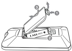 LG SJ4R - Remplacement de la pile - 1