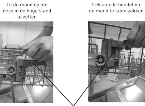 HIGH ONE 10C49 A++ WSIC - Regeling van de bovenste mand - 1