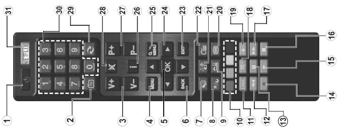 EDENWOOD ED4301UHD - Télécommande - 1