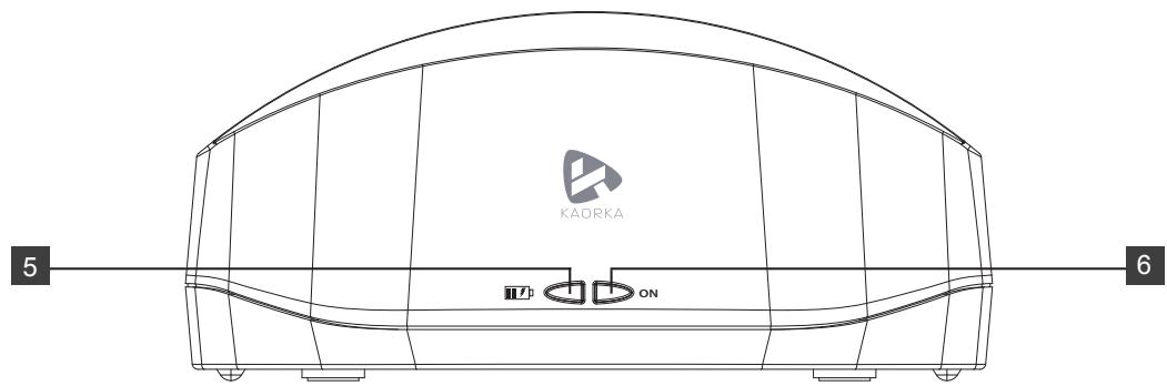 KAORKA Casque  TV Sans Fil noir 474079 - - Beschrijving - 5