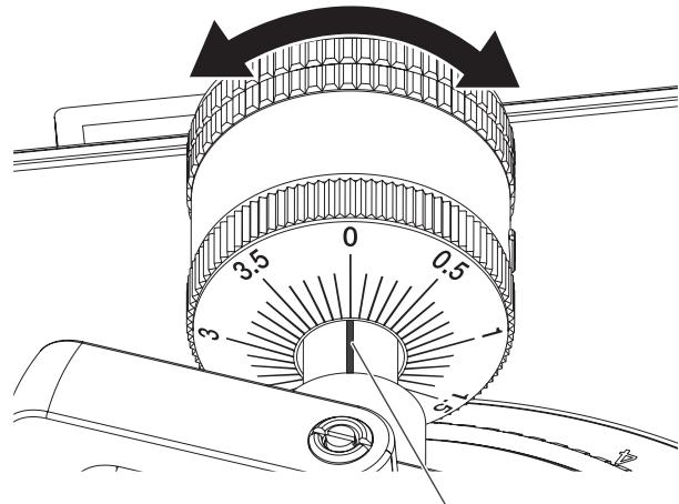 PIONEER DJ PLX-500 - Regolare la pressione della puntina. - 1