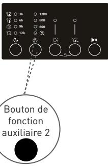 BELLAVITA WF 612 A++ WVET - Sélection de la vitesse d'essorage - 1
