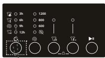 BELLAVITA WF 612 A++ WVET - Fonction auxiliaire départ différé - 1