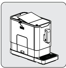 BEKO CEG5301X - Riempire il contentitore dei grani del caffe - 2