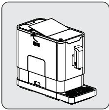 BEKO CEG5301X - Het koffiebonenreservoir vullen - 2