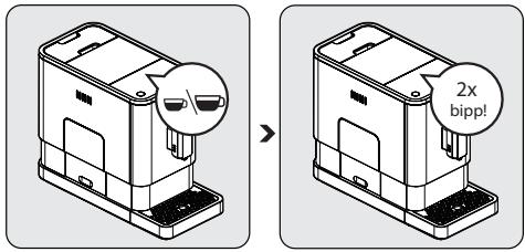 BEKO CEG5301X - Réglage du volume de votre café / eau chaude - 1