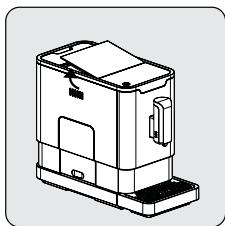 BEKO CEG5301X - Bohnenbehälter auffüllen - 2