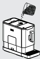 BEKO CEG5301X - Remplissage du réservoir à grains de café - 4