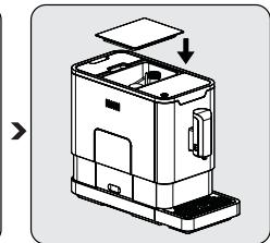 BEKO CEG5301X - Napełnianie zbiornika na ziarna - 4