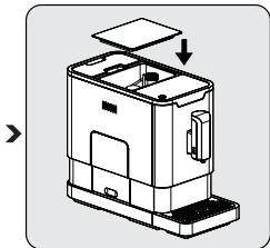 BEKO CEG5301X - Plnéni nádržky na kávová zrna - 4