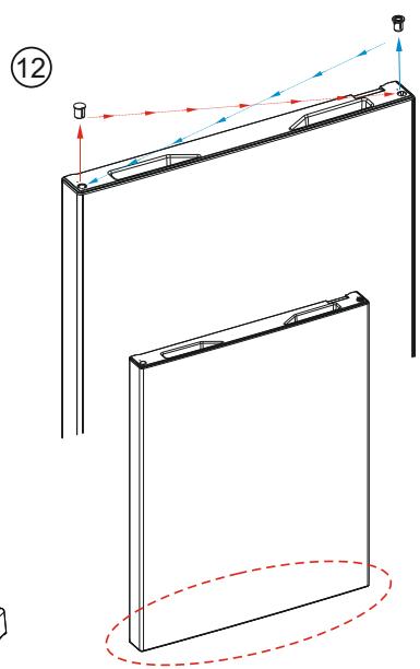 HIGH ONE CS 230 A+ W701T - Réfrigérateur Congélateur bas Koelkast-diepvriezer onderaan Frigorífico combi - 14