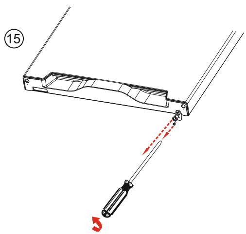 HIGH ONE CS 230 A+ W701T - Réfrigérateur Congélateur bas Koelkast-diepvriezer onderaan Frigorífico combi - 17