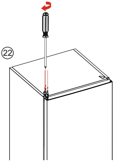 HIGH ONE CS 230 A+ W701T - Réfrigérateur Congélateur bas Koelkast-diepvriezer onderaan Frigorífico combi - 24