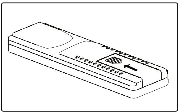 ONEARZ OE-TVSB100W - REEMPLACEMENT DES PILES DE LA TELECOMMANDE - 3