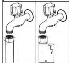 VALBERG FBI 15S45 A++ X701T - Watertoevoerleiding - 1