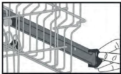 VALBERG FBI 15S45 A++ X701T - Aanpassing van de bovenste mand - 1