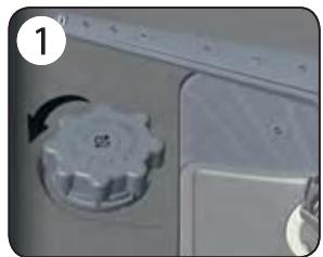 VALBERG FBI 15S45 A++ X701T - Zout toeoegen aan het reservoir van het verzachtingsystem - 1