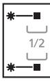 VALBERG FBI 15S45 A++ X701T - (6.) Touche tactile de demi-charge (1 / 2) - 1