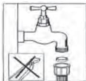 VALBERG FBI 15S45 A++ X701T - Watertoevoerleiding - 2
