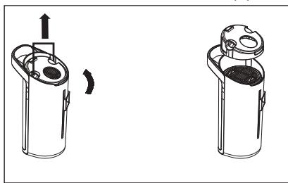 BEKO VRS82736VF - Cleaning the dust container - 3