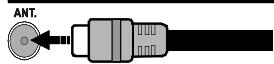 HIGH ONE HI3202HD - Antenne aansluitingen - 1