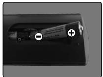 HIGH ONE HI3202HD - Fernbedienung - Batteriefach - 1