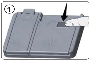 VALBERG 12S47 A++ W701T - Vullen van het detergenscompartment - 1