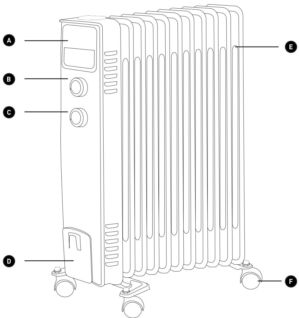 EXCELINE EX-BH11-25A - Radiator de baño de aceite - 1